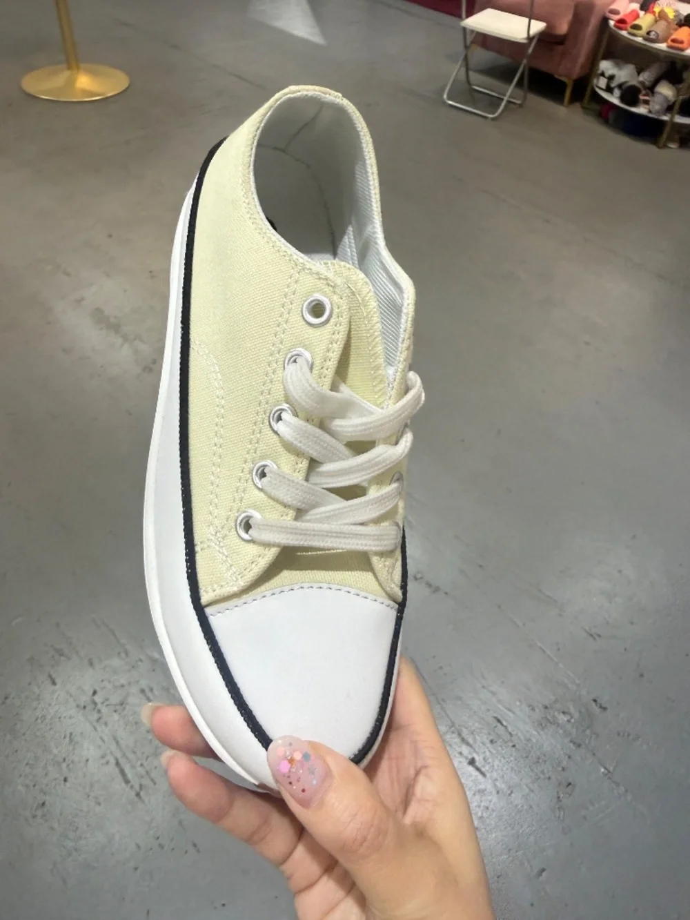 Women's  Slip On Walking Shoes Fashion Low Top Canvas Sneaker